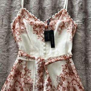 Timeless Romantic linen dress by Elie Tahari